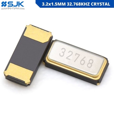 comprare 3215 SMD 32.768kHz Clock Crystal 3.2x1.5mm 2pin 6pF 7pF 12.5pF 20ppm -SJK- Spedizione EMS fabbricazione online
