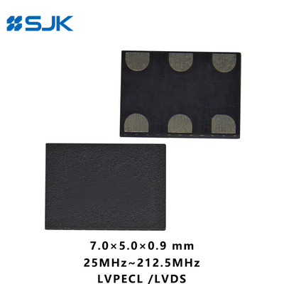 comprare SMD 7050 Oscillatore programmabile MEMS LVPECL con 6 Pads Supporto 1-220MHz 2.25-3.63V online manufacture