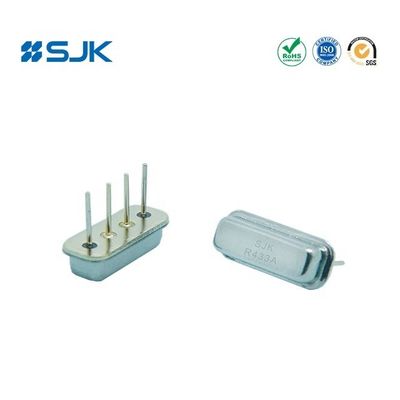 Dip 4 Pins SAW Resonator F-11 Con 395MHz ±75KHz