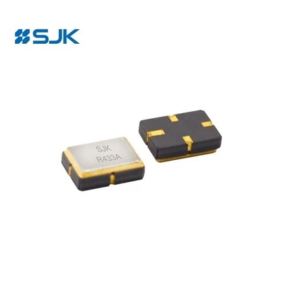 SMD QCC4A SAW Resonator 5.0 X 3.5 per allarme di sicurezza a controllo remoto RoHS Compliant Pb Free 315MHz A 868MHz