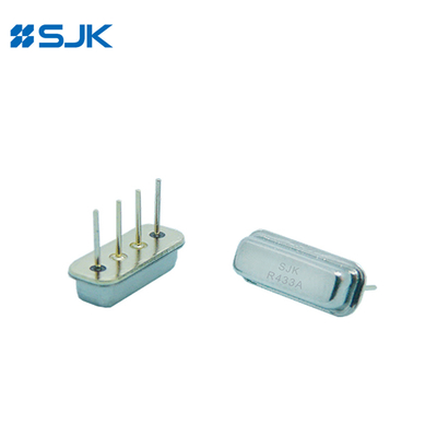 Resonatore a seghe DIP da 100 Ω F-11 per gamma da 2,0 MHz a 50 MHz con 4 pin