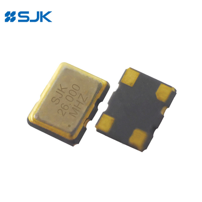 Alta affidabilità SJK-8W 19.2MHz SMD3225 VC-TCXO con tipo di uscita di onda sinusale tagliata