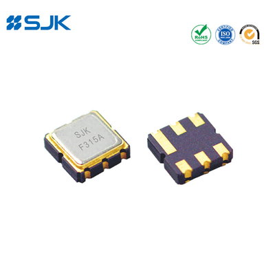 SMD 3,0*3,0mm Saw filter DCC6C 966,34MHz con larghezza di banda di 30MHz per la comunicazione wireless