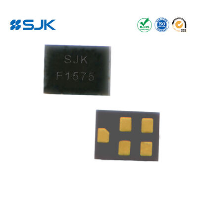 Filtro SAW 1411 1582.4MHz con larghezza di banda 31.24MHz per applicazioni GPS, COMPASS, Glonass e Beidou